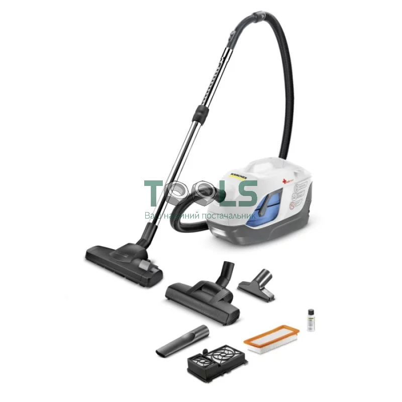 Пылесос с аквафильтром Karcher DS 6 Premium Plus (0.65 кВт, 2 л) (1.195-242.0)