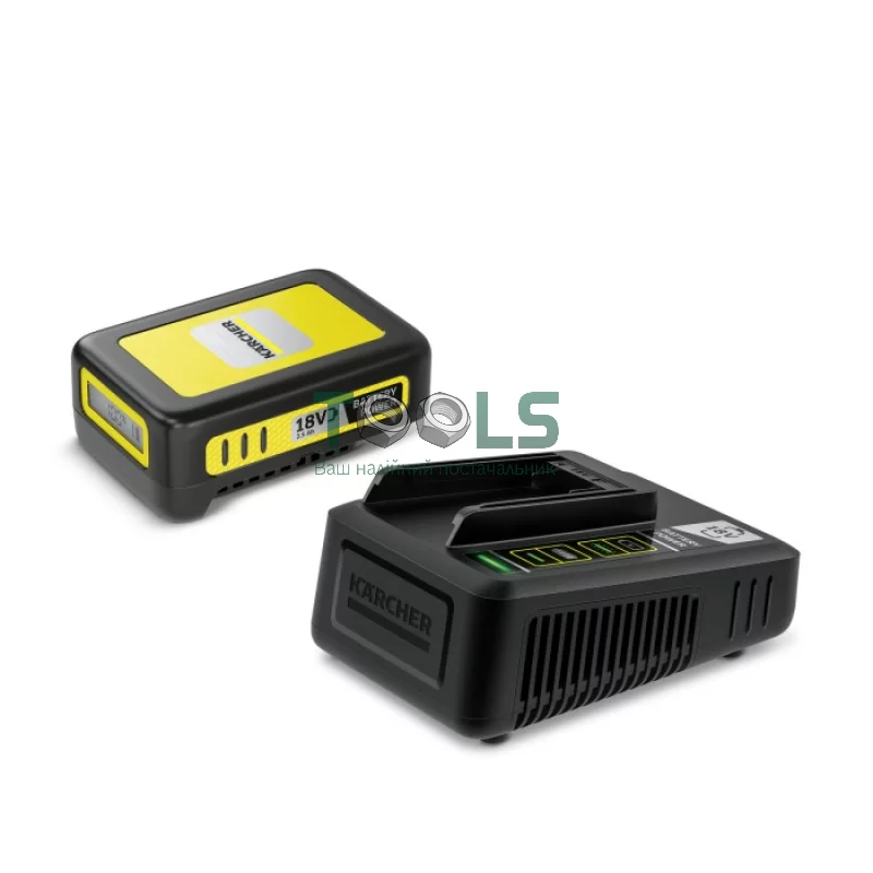 Быстрозарядное комплект Karcher Battery Power (18 В, 2.5 А*ч) (2.445-062.0)