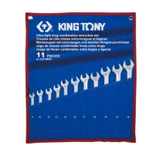 Набор комбинированных удлиненных ключей King Tony 12A1MRN (11 предметов)