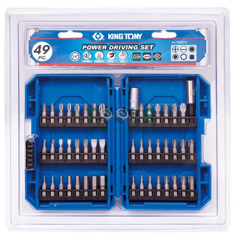 Набір біт KING TONY 49 предметів (1049CQ)