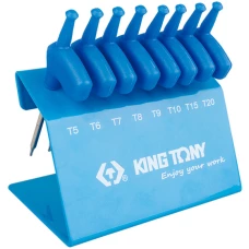 Набор ключей KING TONY TORX 8 единиц, T5-T20 (24308PR)