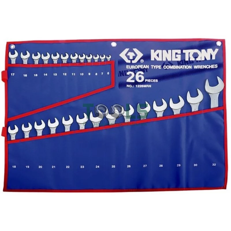 Набор ключей комби King Tony 1226MRN (26 предметов)