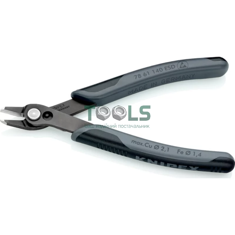 Кусачки KNIPEX 140 мм (78 61 140 ESD)