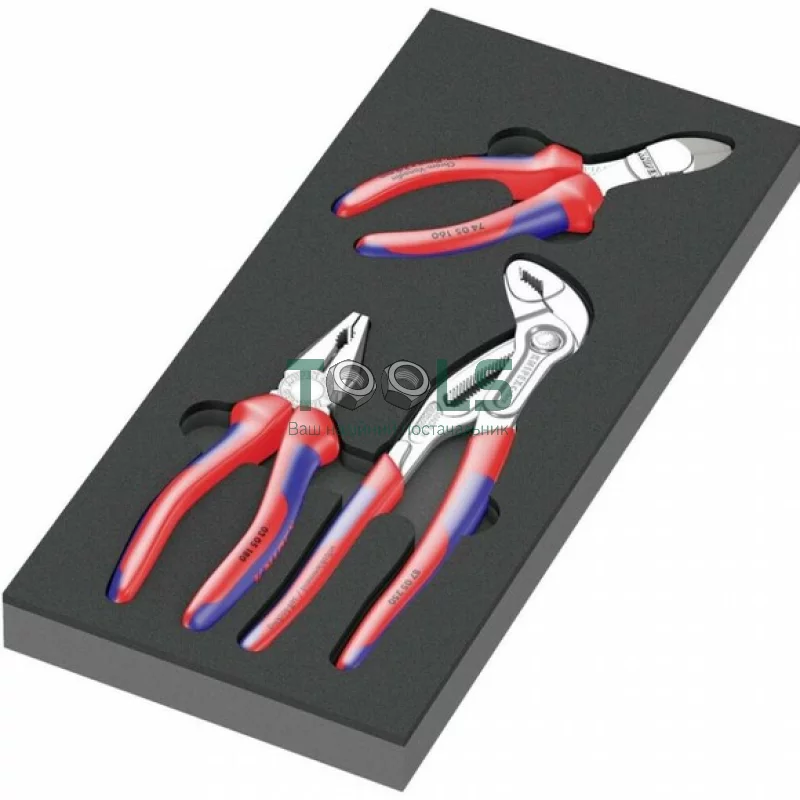 Набор губцевого инструмента Knipex 9780 (05150180001)