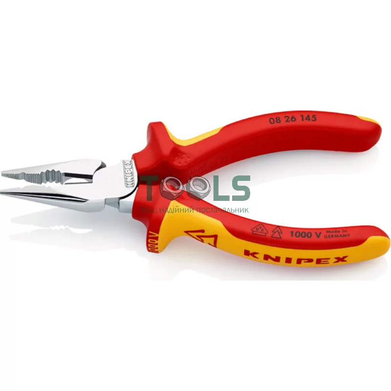 Плоскогубцы KNIPEX 145 мм (08 26 145)