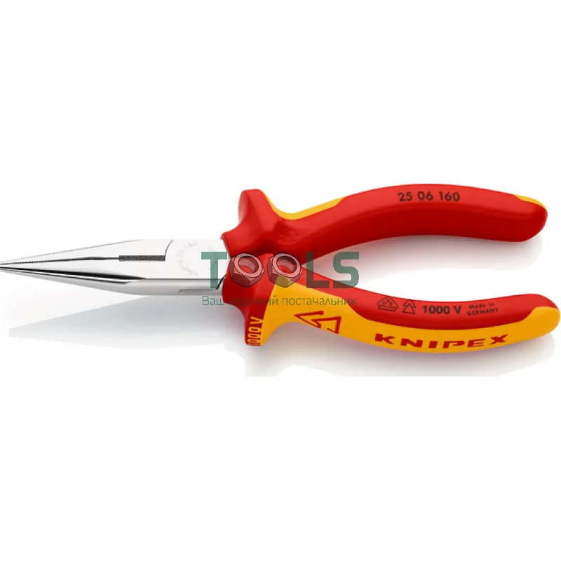 Круглогубці KNIPEX 160 мм (25 06 160)