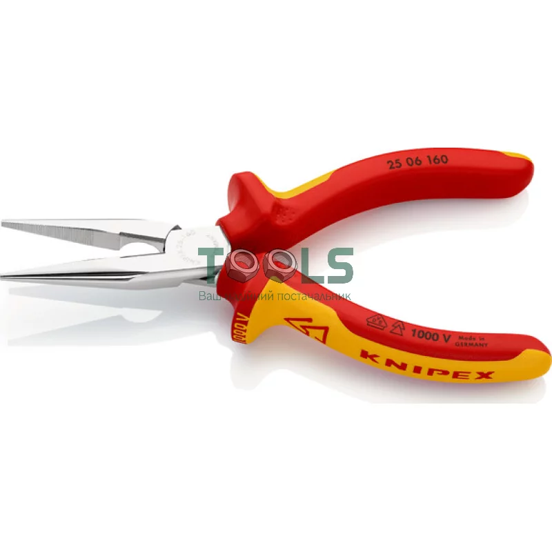 Круглогубці KNIPEX 160 мм (25 06 160)