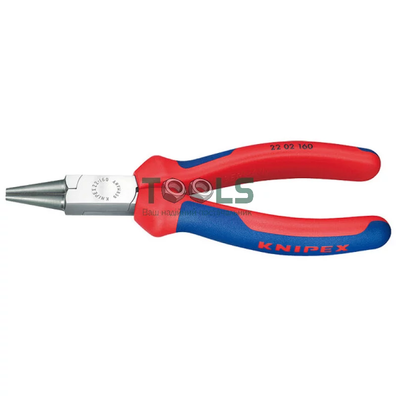 Круглогубці Knipex фосфатовані 140 мм (22 02 140)