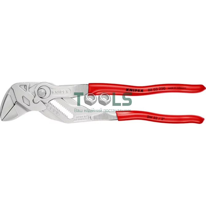 Кліщі переставні KNIPEX 250 мм (86 03 250)