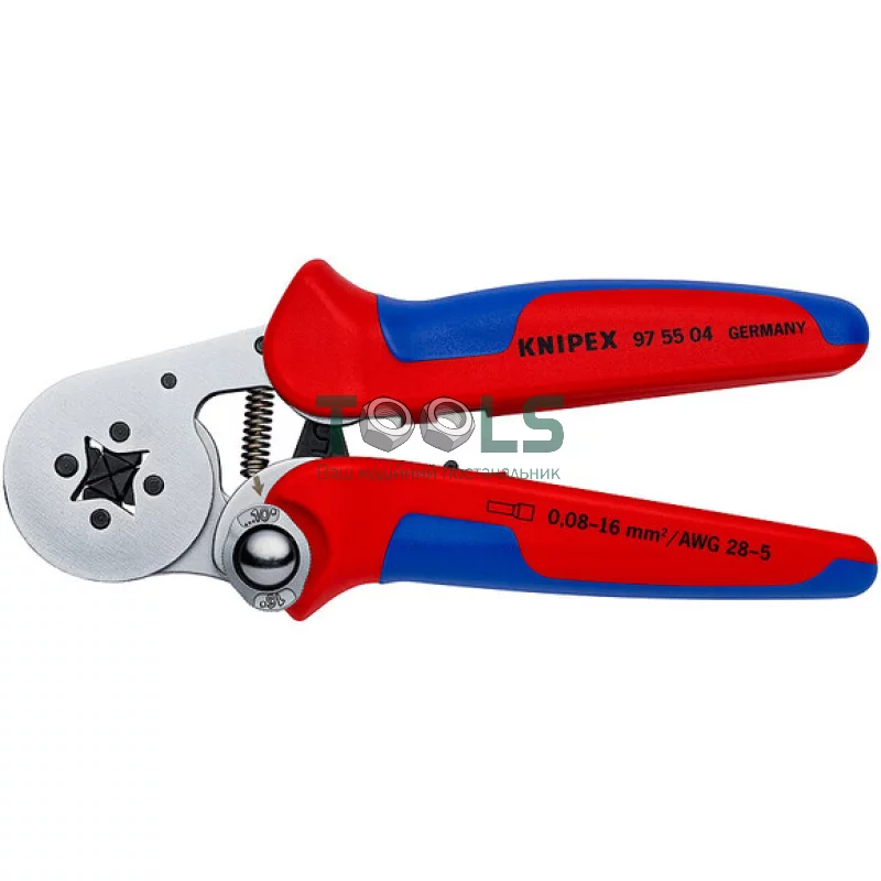 Пресс-клещи для контактных гильз Knipex (97 55 04)