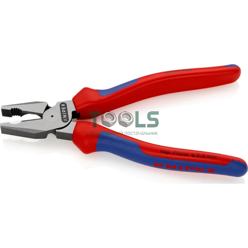 Плоскогубцы KNIPEX 180 мм (02 02 180)