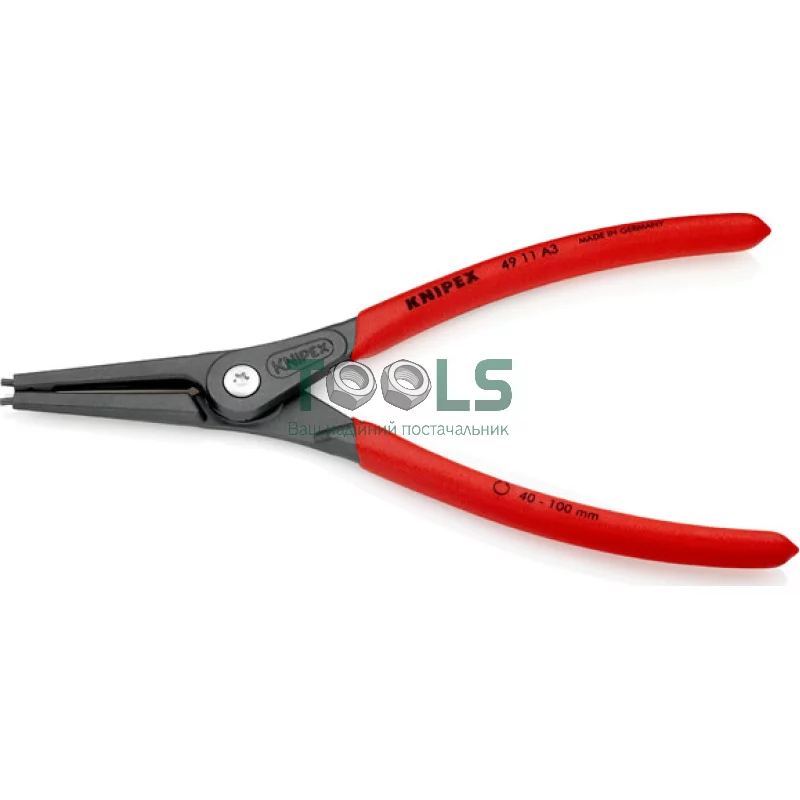 Знімач стопорних кілець KNIPEX 225 мм (49 11 A3)