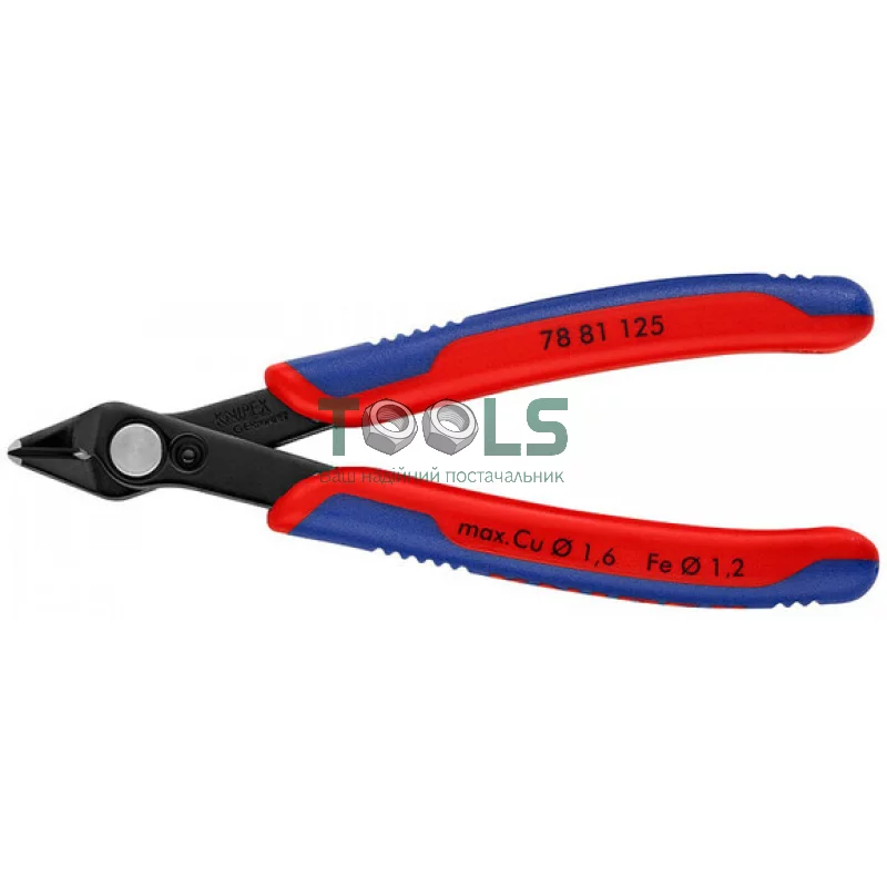 Кусачки KNIPEX Electronic Super Knips 125 мм (78 81 125)