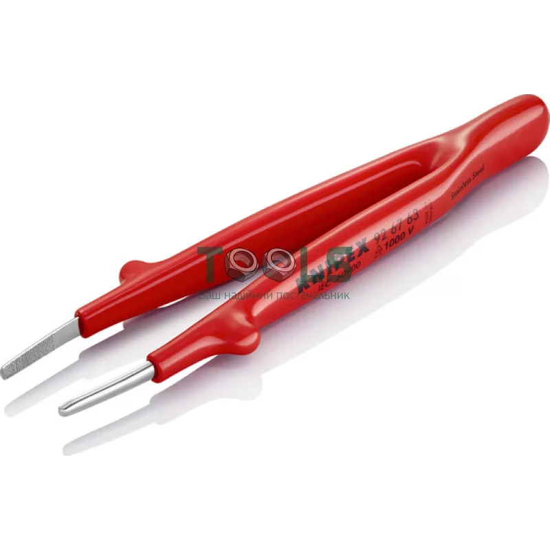 Пінцет захватний KNIPEX 145 мм (92 67 63)