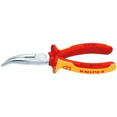 Плоскі круглогубці KNIPEX VDE 160 мм (25 26 160)