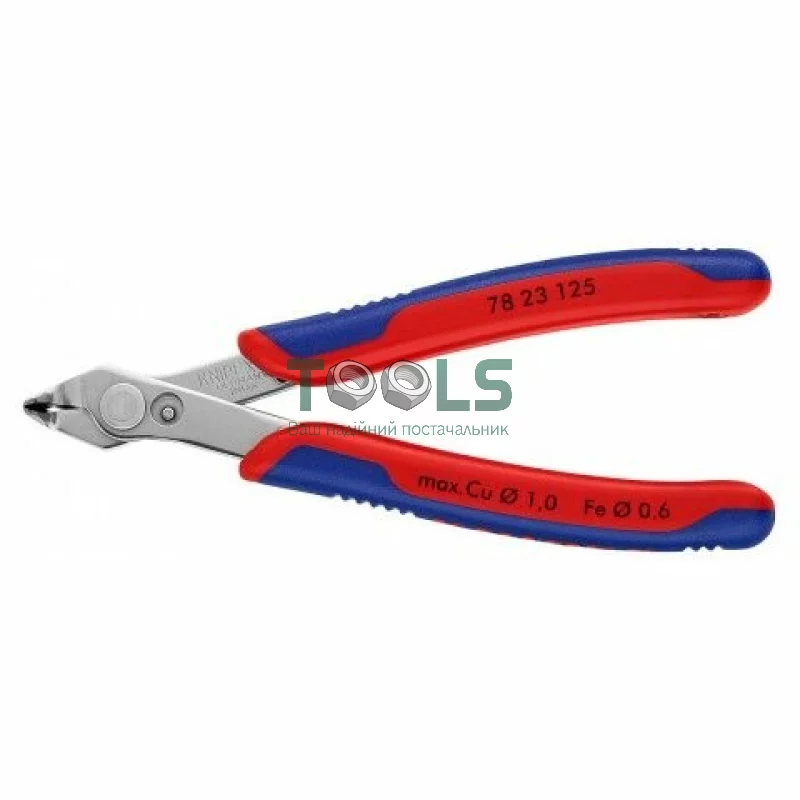 Кусачки прецизионные Knipex Electronic Super Knips 125 мм (78 23 125 SB)