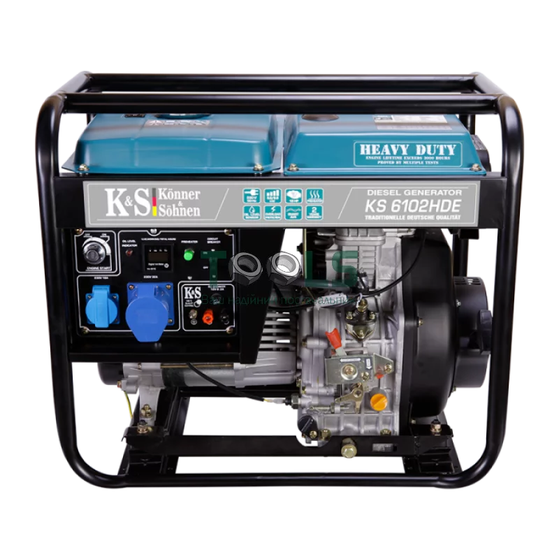 Дизельгенератор Konner&Sohnen Basic KS 6102HDE (5.5 кВт)