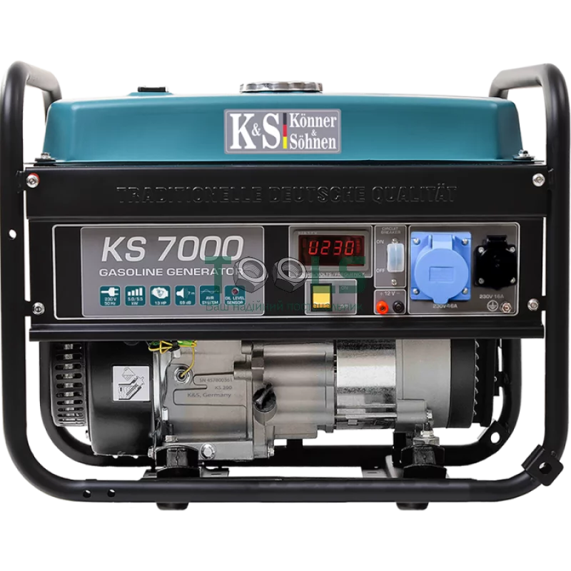 Генератор бензиновий Konner & Sohnen KS 7000 (5 кВт)