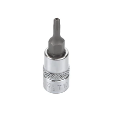 Головка торцева з вставкою torx з отвором 1/4" T10H LICOTA (H2TT10)