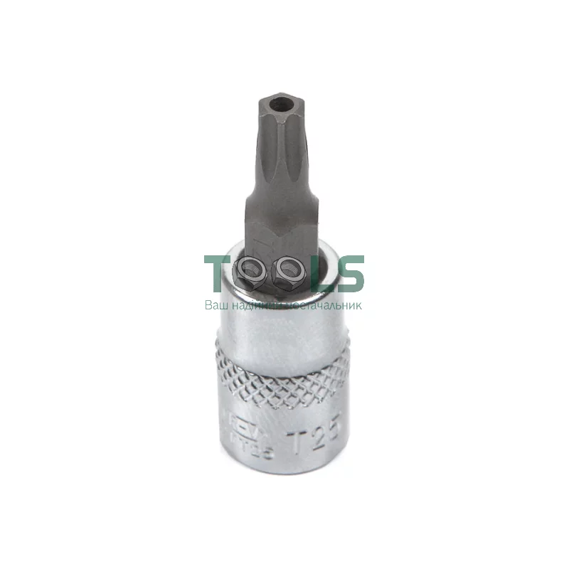 Головка торцевая с вставкой torx с отверстием 1/4" T27H LICOTA (H2TT27)