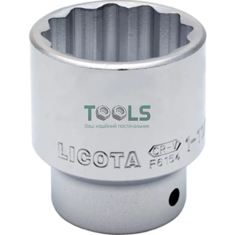 Головка торцева 1" 12гр. 2"-5/8" LICOTA (F81084)