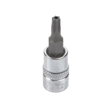 Головка торцева з вставкою torx з отвором 1/4" T20H LICOTA (H2TT20)