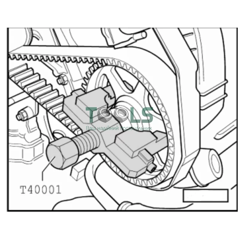 Набор для демонтажа шкивов c распредвала VW AUDI LICOTA (ATA-0394)