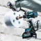 Аккумуляторная дрель-шуруповерт Makita DF001GD201 (40 В, 2х2.5 А*ч, 150 Н*м)