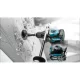 Аккумуляторная дрель-шуруповерт Makita DF001GD201 (40 В, 2х2.5 А*ч, 150 Н*м)