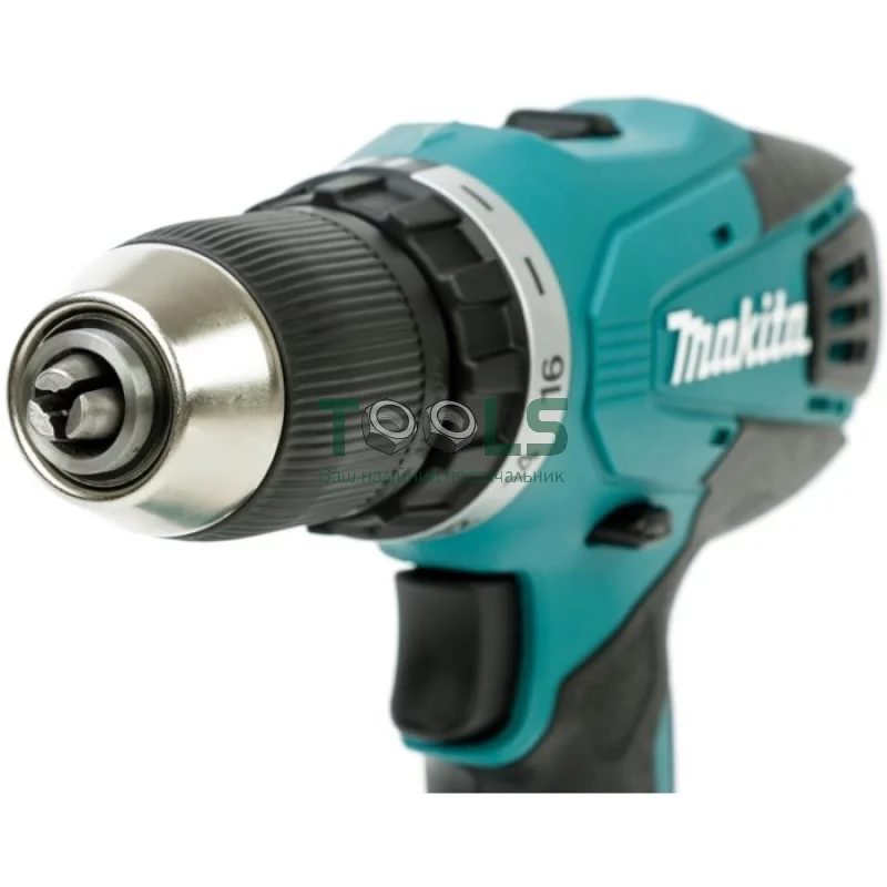 Аккумуляторная дрель-шуруповерт Makita DF488DWE (2х18 В, 1.5 А*ч)