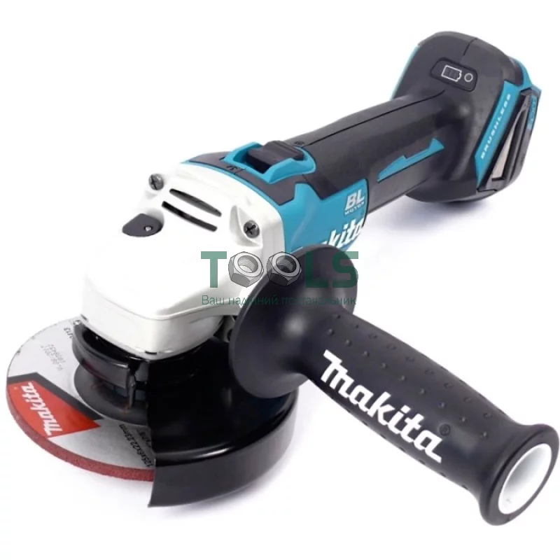 Угловая шлифмашина аккумуляторная Makita DGA504Z (18 В, 125 мм)