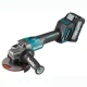 Аккумуляторная угловая шлифмашина Makita GA008GM201 (36 В, 2х4 А*ч, 125 мм)