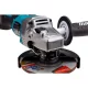 Аккумуляторная угловая шлифмашина Makita GA008GM201 (36 В, 2х4 А*ч, 125 мм)