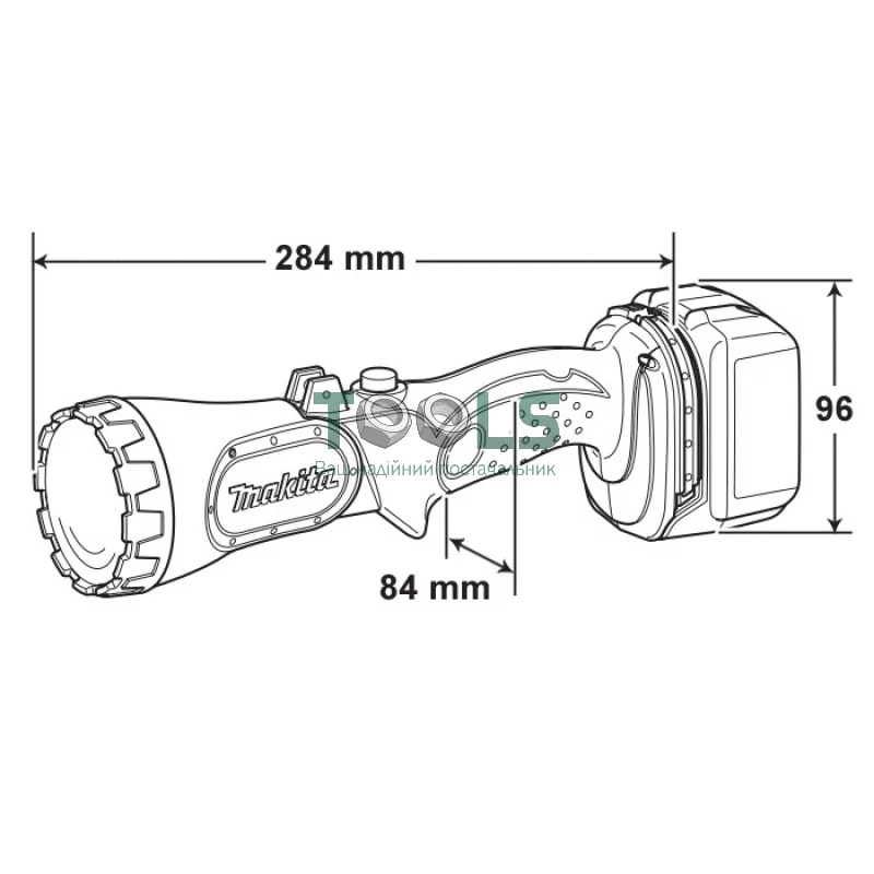 Аккумуляторный фонарь Makita STEXBML145 (160 лм, 14.4 В, без АКБ)