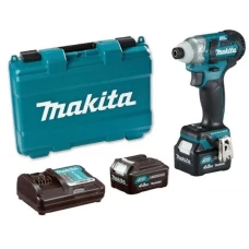 Акумуляторний ударний гайковерт Makita TD111DWME (10.8 В, 2х4 А*год, 135 Н*м)