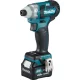 Аккумуляторный ударный гайковерт Makita TD111DWME (10.8 В, 2х4 А*ч, 135 Н*м)