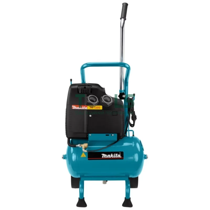 Безмасляний компресор Makita AC1300 (2.1 кВт, 240 л/хв, 20 л)