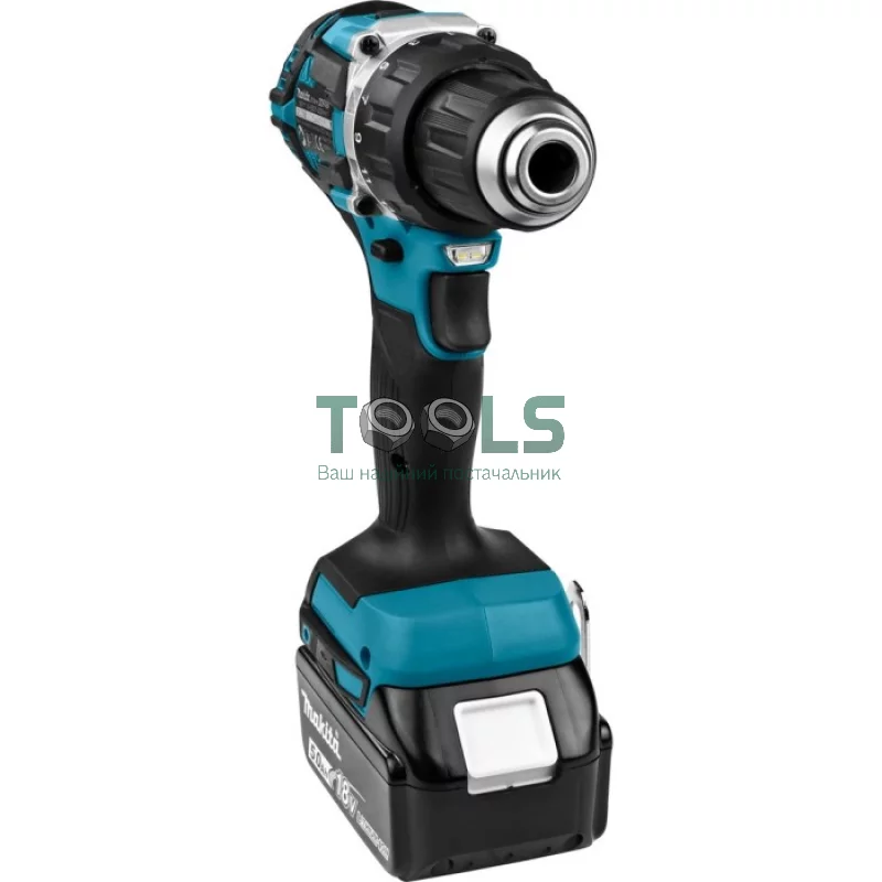 Аккумуляторный шуруповерт Makita DDF484RTE (18 В, 2х5 А*ч, 54 Н*м)