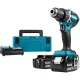 Аккумуляторный шуруповерт Makita DDF484RTE (18 В, 2х5 А*ч, 54 Н*м)