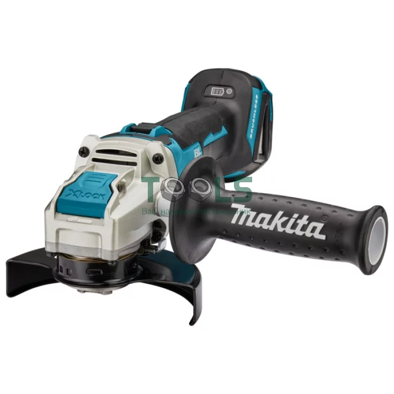 Акумуляторна кутова шліфувальна машина Makita X-LOCK DGA521ZX1 (18 В, без АКБ, 125 мм)