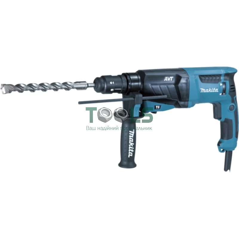 Перфоратор Makita HR2631FT (0.8 кВт, 2.4 Дж)