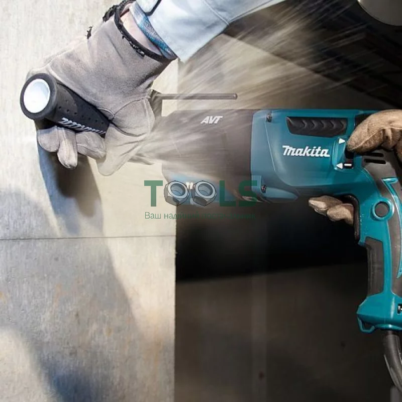 Перфоратор Makita HR2631FT (0.8 кВт, 2.4 Дж)