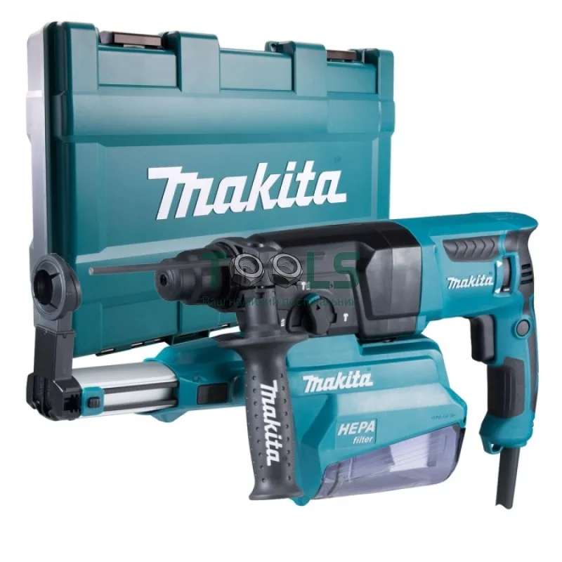 Перфоратор Makita HR2650 (800 Вт, з пилозбірником)