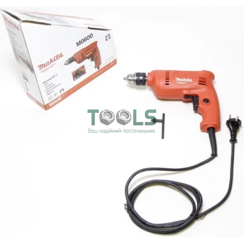 Сетевая дрель Makita M0600 (0.35 кВт)