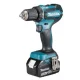 Аккумуляторная дрель-шуруповерт Makita DDF485FYX3 + аккумуляторная болгарка DGA521ZX1 + сумка (18 В, 1.5 А*ч, 3 А*ч) (SET-DDF485MK2)