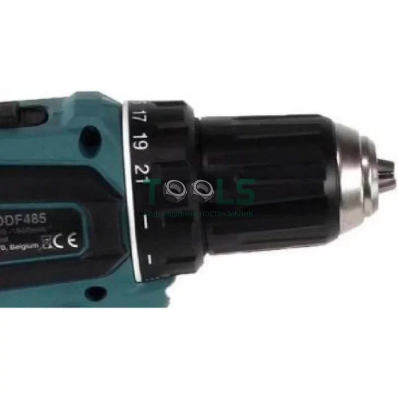 Аккумуляторная дрель-шуруповерт Makita DDF485FYX3 + аккумуляторная болгарка DGA521ZX1 + сумка (18 В, 1.5 А*ч, 3 А*ч) (SET-DDF485MK2)