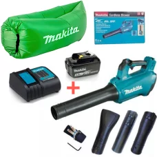 Акумуляторна повітродувка Makita DUB184Z DC18RC + BL1830B + ламзак (SOFA-DUB184)