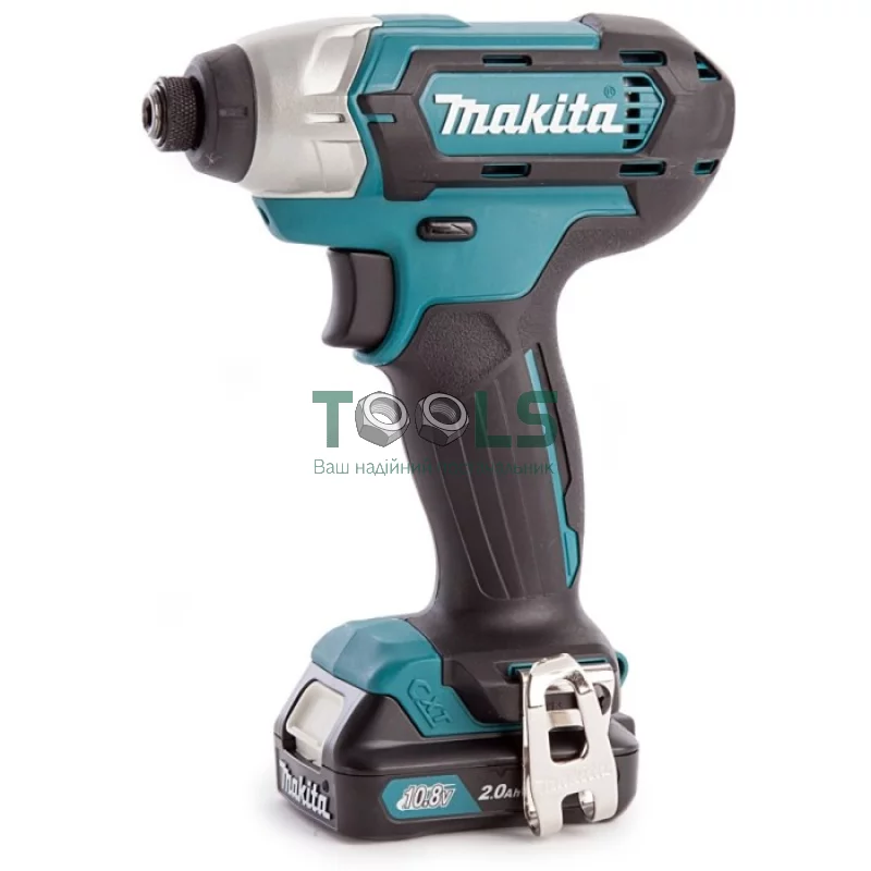 Аккумуляторный ударный гайковерт Makita TD110DSAE (10.8 В, 2х2 А*ч, 110 Н*м)