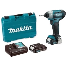 Акумуляторний ударний гайковерт Makita TD110DSAE (10.8 В, 2х2 А*год, 110 Н*м)