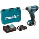 Аккумуляторный ударный гайковерт Makita TD110DSAE (10.8 В, 2х2 А*ч, 110 Н*м)